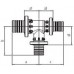 Тройник с уменьшеным боковым и торцевым проходами Rehau (Рехау) Rautitan PX 32-20-20 мм