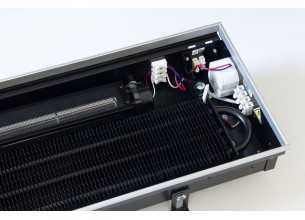 Конвектор встраиваемый в пол с принудительной конвекцией KVZ Vent 360-140-1800-4V-UA
