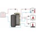 Тепловой аккумулятор для отопления  Heib серии АТ Prestige, 1200 литров без теплообменника