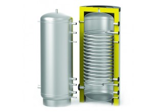 Тепловой аккумулятор для отопления  Heib серии HFWT DUO, 2000 литров с 2 теплообменниками