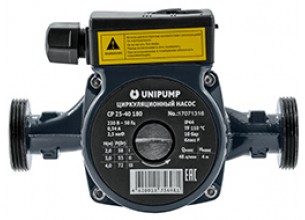 Циркуляционный насос UNIPUMP CP 25-60 180