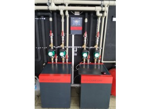 Тепловой насос для отопления дома вода-вода GEOCOM GCP-30BW  31 кВт, отопление, ГВС, охлаждение
