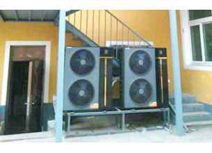 Инверторный тепловой насос воздух-вода New Energy BKDX50 200I/150, нагрев, охлаждение, ГВС, 20 кВт