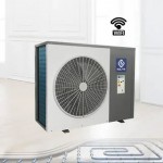 Инверторный тепловой насос воздух-вода Nulite нагрев, охлаждение, ГВС 10 кВт . R32